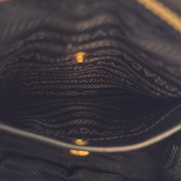 EUC Prada nylon bag with authentic card and free wallet - Picture 7 of 16